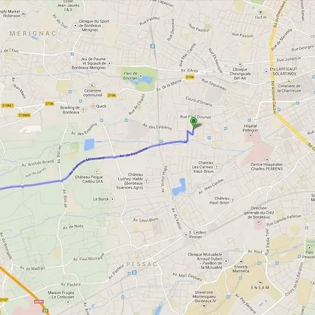 Bed & Breakfast D'hotes Du Clos Bamboo Mérignac